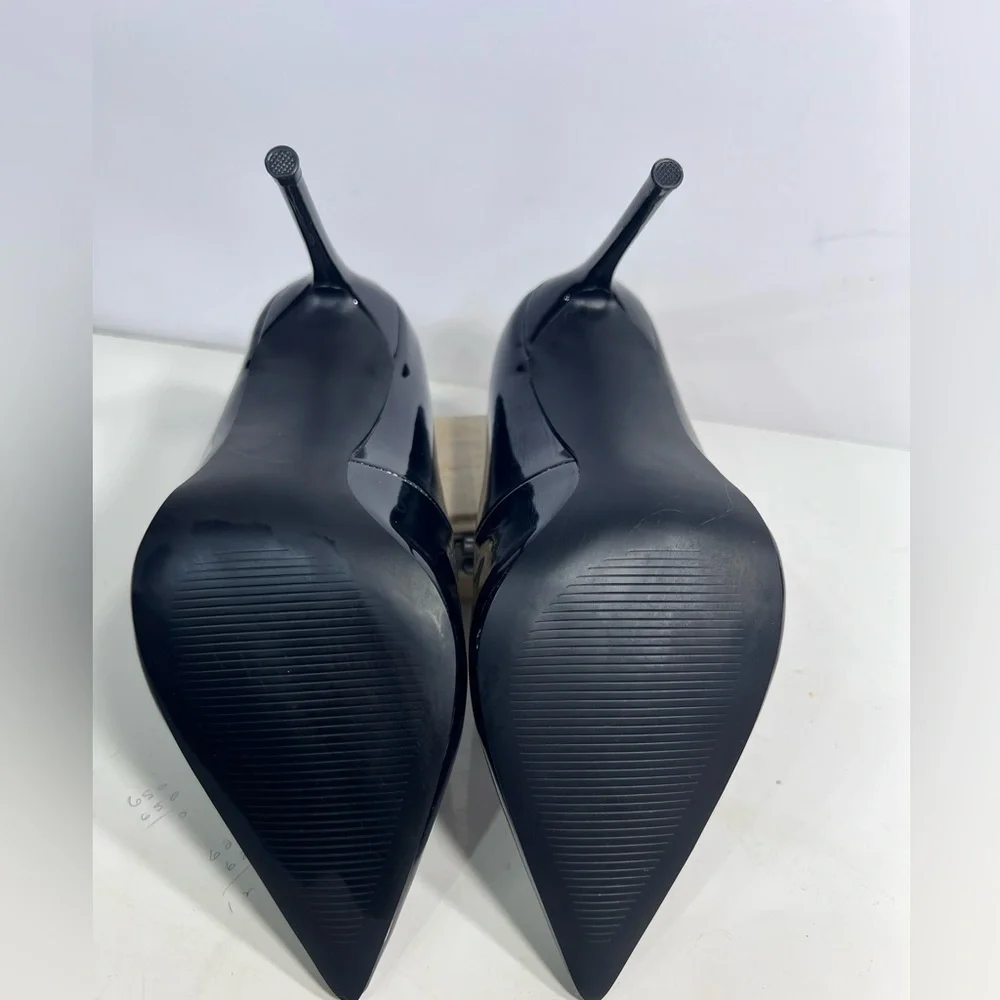 STEVE MADDEN VALANALA BLACK HEELS